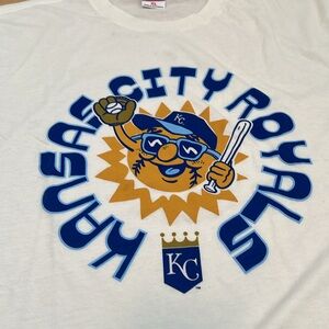 Kansas City Royals MLB Bring out the Blue Sun Unisex T-Shirt XL 2024 - NEW